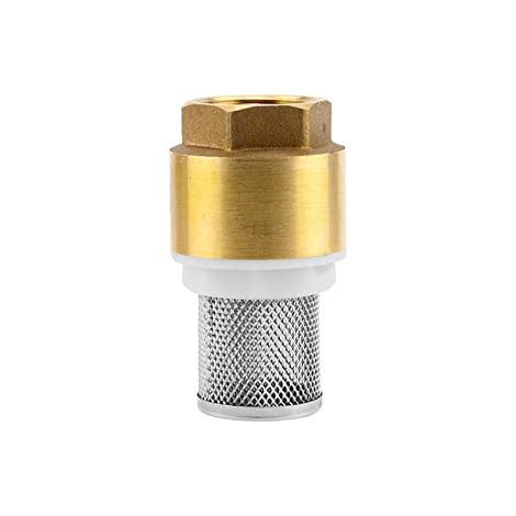 GARDENA 07220-20 Messing-Fußventil, Saugkorb, Ventilkegel, Dichtung, 26,5 mm Valvola 26,5 mm (G3/4) Ottone (1/4)