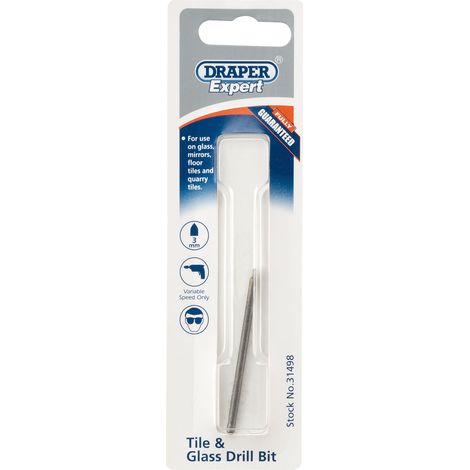Draper Tile and Glass Drill Bit (3mm) (31498) (1/5)