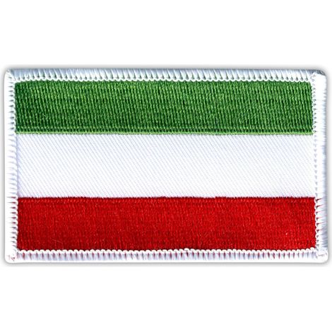 Aufnäher mit der Flagge von Nordrhein-Westfalen – zum Aufnähen – gestickter Aufnäher/Abzeichen/Emblem