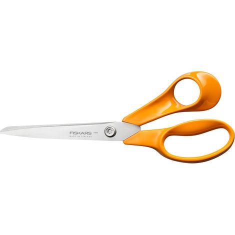 Fiskars - Classic Universal Scissors 21 cm, Right Hand, Orange