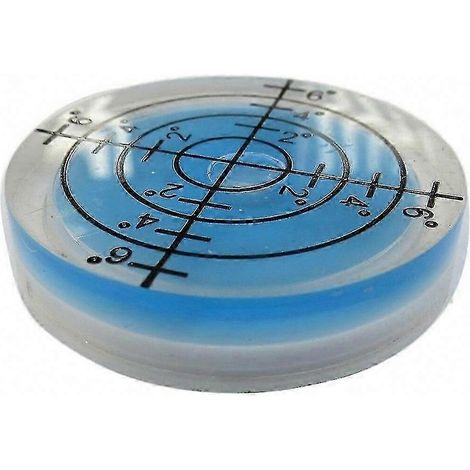 Niveau à bulle rond 32x7mm, outil de mesure portable à œilleton, conception Bullseye, niveau à bulle compact pour bricolage, précision et praticité, BoSaiD (1/5)