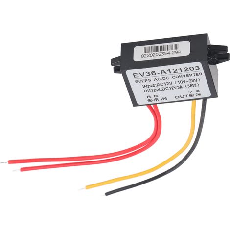Convertisseur Buck AC 10-28V vers DC 12V, module d'alimentation abaisseur AC/DC (3A) (1/5)