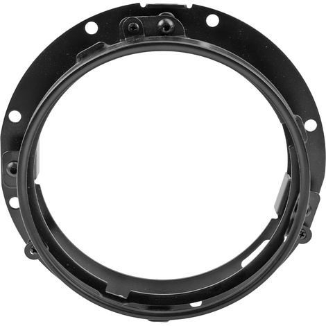 Support de phare LED 7 pouces, anneau de finition noir pour phare de moto Glide, noir (1/5)