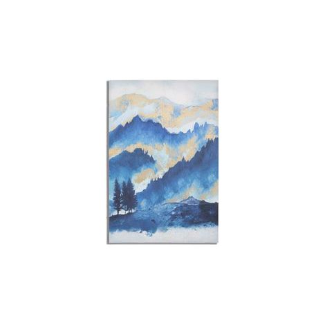 Impression sur toile multicolore paysage cm 80x3x120 (1/5)