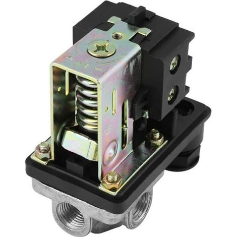 Commande de commutateur de compresseur d\'air 240V 16A, pressostat de compresseur d\'air, pour accessoires industriels pour (1/4)