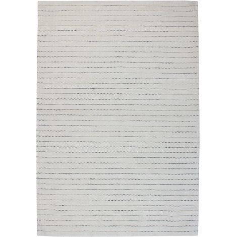 Tapis premier 110 blanc gris - 80 x 150 cm