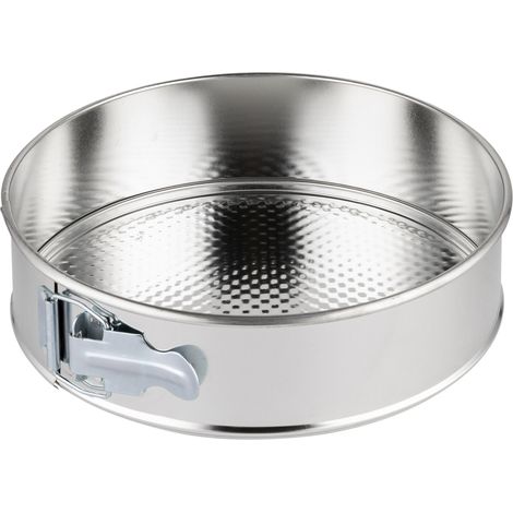 Molde de hojalata para pasteles con base texturizada de 24 cm. (1/4)