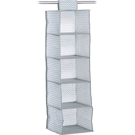 Organizador colgante Zeller hanging storage organizer 5 compartimentos plegable (1/3)