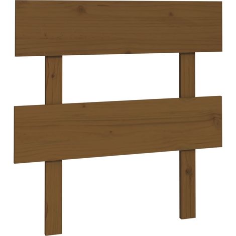 Maison Exclusive - Kopfteil Honigbraun 103,5x3x81 cm Massivholz K