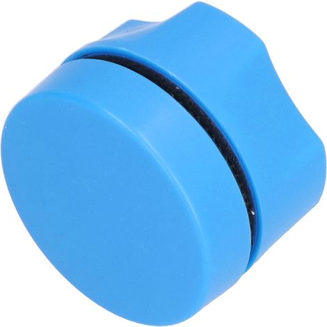 Mini limpiador magnético para acuarios, cepillo de limpieza antialgas, esponja de vidrio azul (1/5)