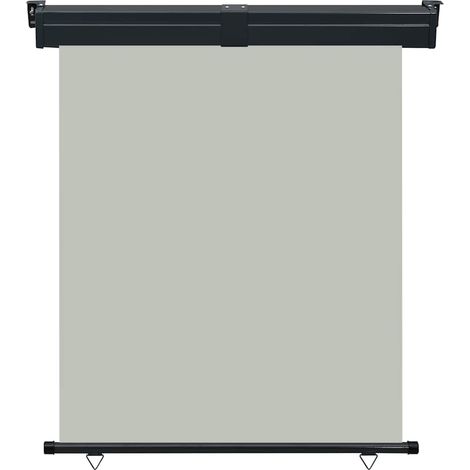 Tenda da Sole Tendalino Laterale per Balcone 145x250 cm Grigio (1/3)