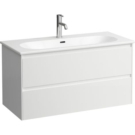 LAUFEN LUA Set LANI Komplettset, Waschtisch 1 Hahnloch inklusive