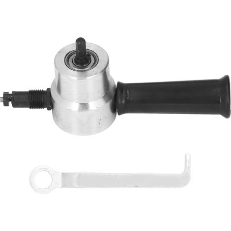 Coupeur de Grignoteuse de Tôle à Double Tête, Outil de Coupe de Grignoteuse électrique en Alliage D'aluminium Portable, Grignoteuse de Tôle pour la Réparation de Voiture, L'entretien (1/5)