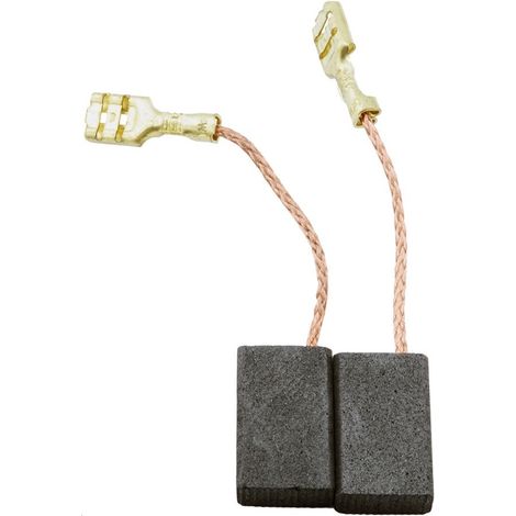 Balais de Charbon pour AEG Meuleuse 381522 - 5x10x16mm