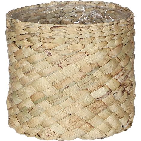 Mica Pflanztopf Albury hellbraun Wasserhyazinthe Ø 16 x 16 cm Topf