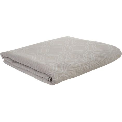 Dessus de Lit beige en Polycoton (1/4)