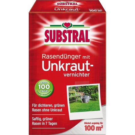 Substral Rasen-Dünger mit Unkrautvernichter - 2 kg