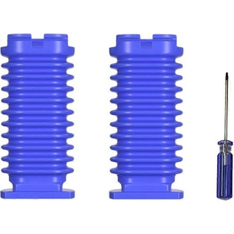 Tuyau inférieur d'aspirateur pour aspirateur V8slim/Digital Slim/V10 Slim/V12/V12slim/V15 Detect Slim, tuyau bleu, lot de 3 (1/5)
