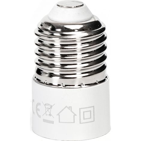 Universeel - adattatore-maschioe27 /femmina e14-bianco - 105330 - 8433325179564 (1/3)