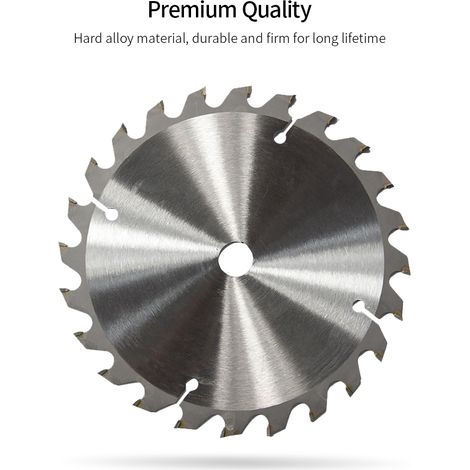 [JAMAIS UTILISÉ]scie circulaire TCT, outil de coupe rotatif pour lames de scie, 165 x 2,3 x 20 x 24 dents (1/2)