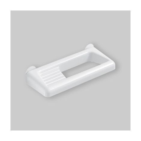 PORTE-SAVON + PORTE-SERVIETTES 'JUNIOR' Couleur Blanc