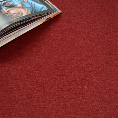 Moquette velours - Loft Résist - Rouge - Rouleau de 4m x 3m