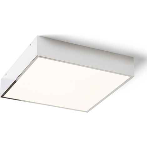 Plafoniera MERANO LED 30 da soffitto  cromo/acrilato opaco 230V LED 16W IP44  3000K