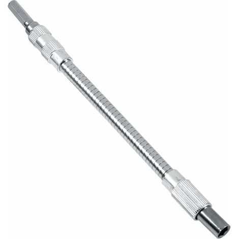 Portapunte per cacciavite, aste flessibili per cacciavite, prolunga per cacciavite, portapunte magnetico, estensione da 6,35 mm, asta flessibile, 20 cm