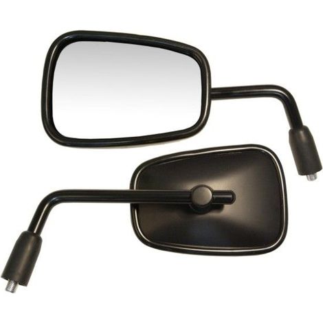 Rétroviseur Emgo 2025/02 Kawasaki Z 125 PRO '14-'16 gauche (OEM : 56001-0312) noir (modèle d'origine) (homologation) (1/2)