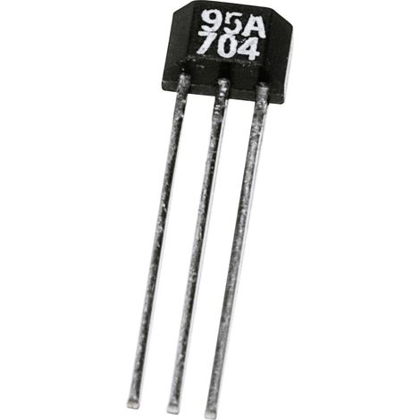 Honeywell Hallsensor SS495A 4.5 - 10.5 V/DC Messbereich: -0.067 - +0.067 T SIP-3 Löten