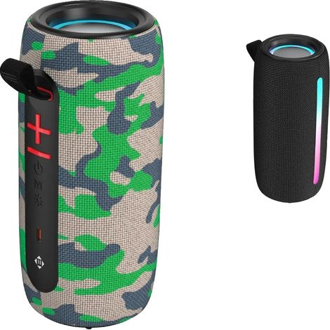 Enceinte sans fil, Bluetooth 5.0, Design portable pour extérieur, WR65V (1/2)