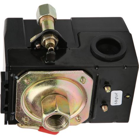 Druckschalter für Luftkompressor, automatischer Start, pneumatisches Teil 8 kg (1/5)
