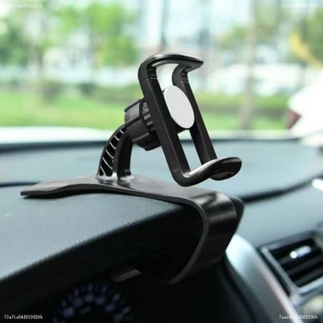 Support Téléphone - Clip Ventilation Voiture - Rotation 360° - Universel Pour Smartphone Et GPS - 1 Pièce (1/3)