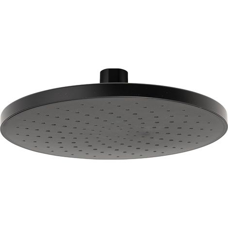 Croydex Presion Pressure Boost One Function Overhead Showerhead, Matte Black (1/5)