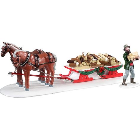 Firewood Delivery Set Of 2 Cod. 13559 (1/4)