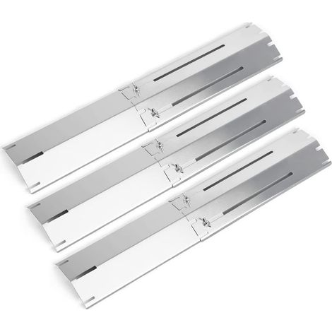 92381 Universelle, verstellbare Hitzeverteilerplatte, Ersatzteile 30-53 cm für Landmann, Taino, Brinkmann, Charbroil, Uniflame, ProfiCook, Outback, Campingaz (3er-Pack) (1/5)
