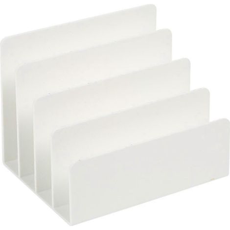 Schreibtisch-Organizer mit 4 Fächern, Aufbewahrung für Post und Büromaterialien