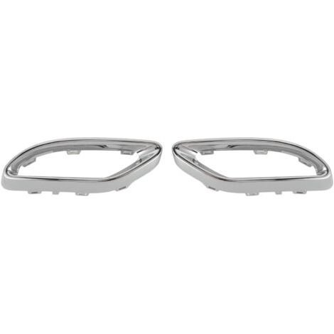 Terminali di scarico e coperture cromate lucide per Mercedes-Benz Classe ABCE GLC CLS W177 W247 W205 W213 X253 C257 (1/5)
