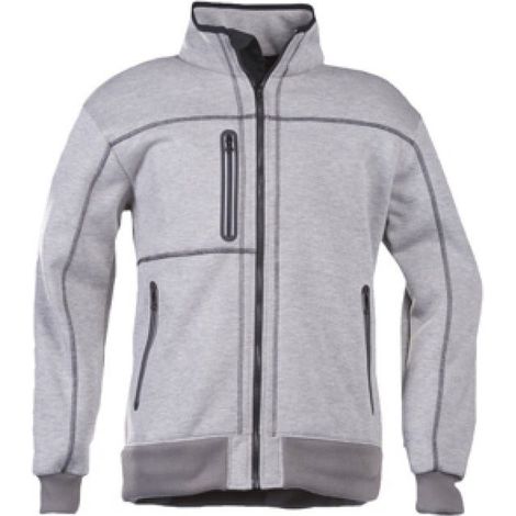 Veste de travail hiver Sherwood avec doublure polaire - Gris Taille L - Sioen