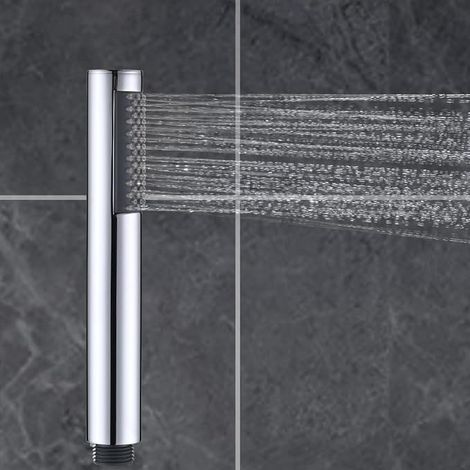 Pommeau de Douche, Douchettes de Salle de Bain, Pommeau Douche, Acier Inoxydable (1/4)
