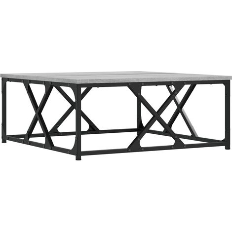 Maison Exclusive - Couchtisch Grau Sonoma 70x70x30 cm Holzwerksto