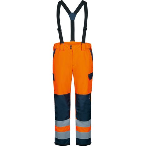 Gr .3XL (66/68) BJARKI WARNSCHUTZ-REGENHOSE orange BJARKI HIGH VISIBILITY T (1/2)