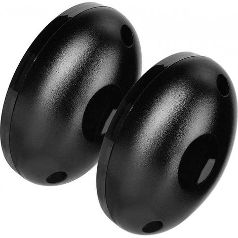 BEBUSINGOTO Sensor de haz de fotocélula, detector de barrera con sensor infrarrojo de haz único para sistema de alarma antirrobo de puertas y ventanas (negro)