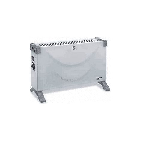 Plein Air DIO080805 Convex TC2000 Termoconvettore 3 livelli 650 1150 2000W termostato regolabile antisurriscaldamento colore Bianco (1/2)