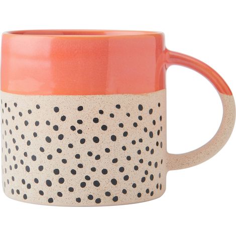 Mikasa - Wachsresistenter Becher (390 ml), Farbe orange