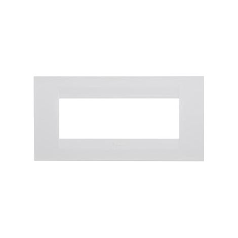 PLAQUE GEO 6P BLANC GEWISS GW16406TB