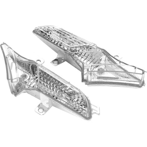 Paar Seitenmarkierungsleuchtenabdeckungen für die vorderen Kotflügel 95563103501, passend für Porsche Cayenne 08‐10