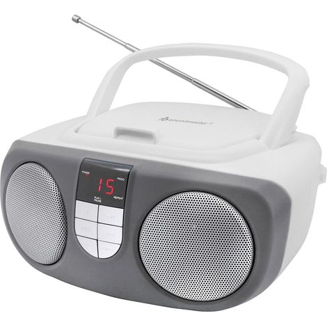Soundmaster CD-Boombox SCD1400WE weiß