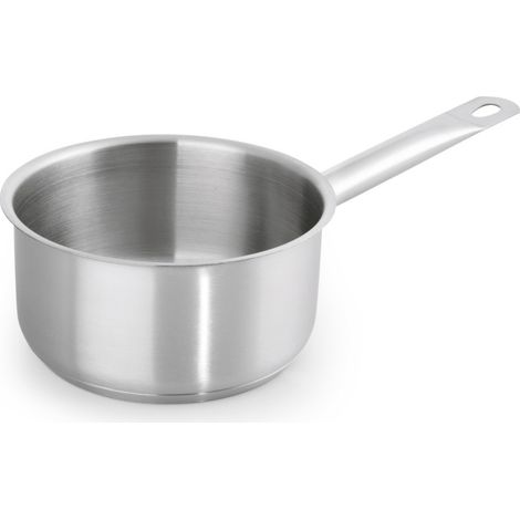Casserole à manche COOKWARE 53 Ø 16 cm H 8 cm 1,5 ltr inox - Was Germany (1/2)