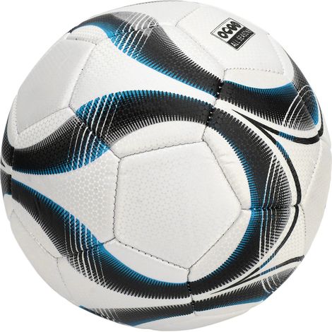 Ballon de football pour adolescents et adultes, en PVC double couche anti-éclatement, pour l'entraînement et l'apprentissage en intérieur et extérieur, bleu, type 4 (1/5)